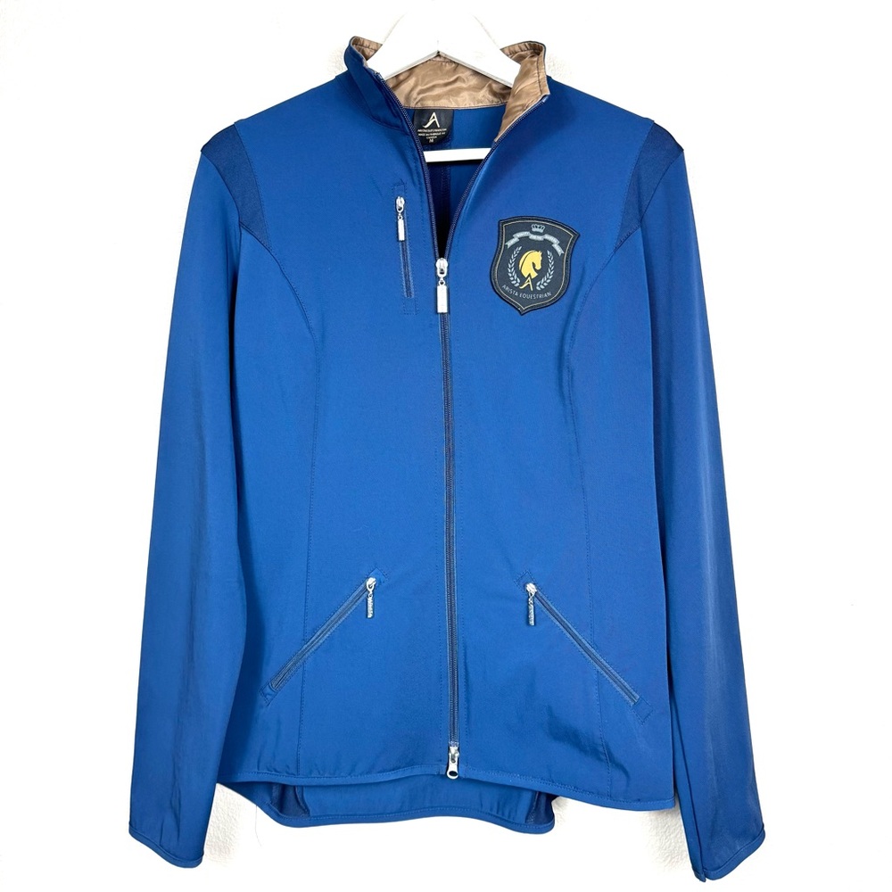Arista equestrian full zip schooling jacket‎ horse riding stretch G